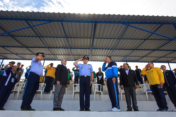 Oficiais-Generais durante cerimônia de abertura da 49ª Edição da NAE