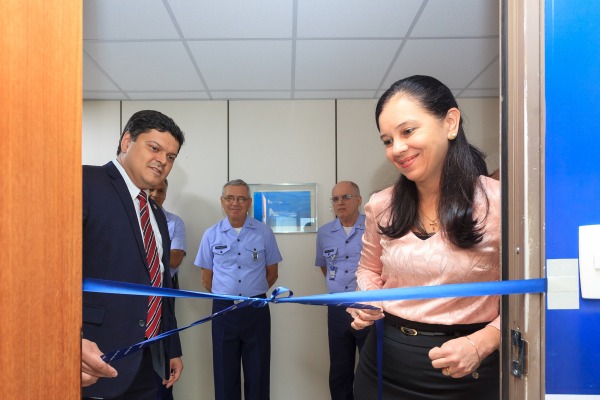 Ministra Grace Mendonça participou de inauguração das instalações da Consultoria Jurídica Adjunta do Comando da Aeronáutica