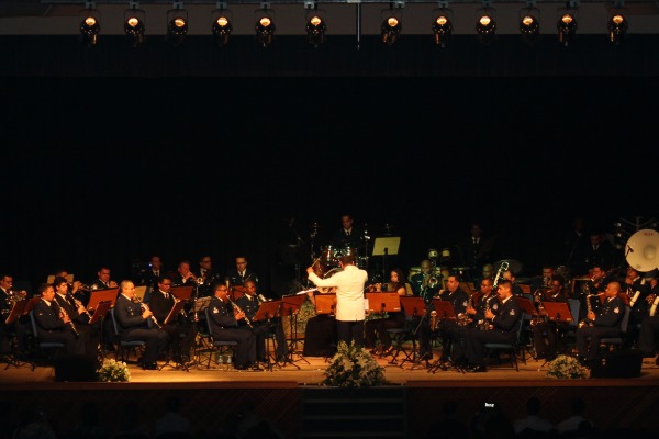 Um concerto, promovido pela Ala 4, foi realizado em Santa Maria