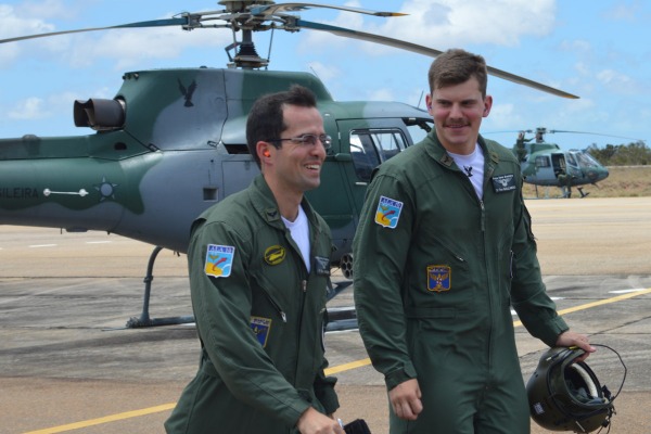 O exercício formou 25 pilotos de helicóptero