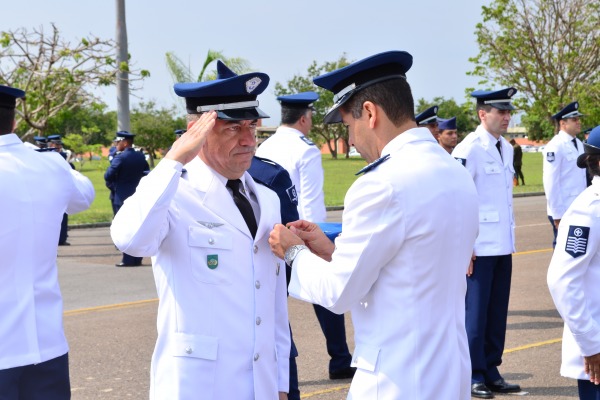 Cerca de 40 militares foram agraciados com medalhas na Ala 2