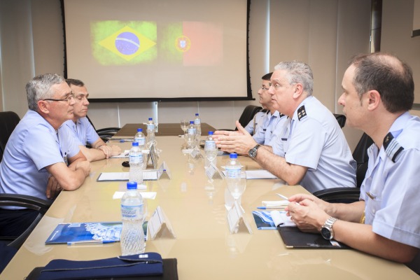 O Chefe do Estado-Maior da Força Aérea de Portugal conheceu, também, a estrutura operacional e organizacional da FAB