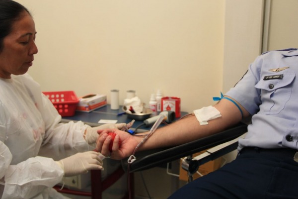 Foram coletadas 54 bolsas que serviram para reforçar o banco de sangue do Estado