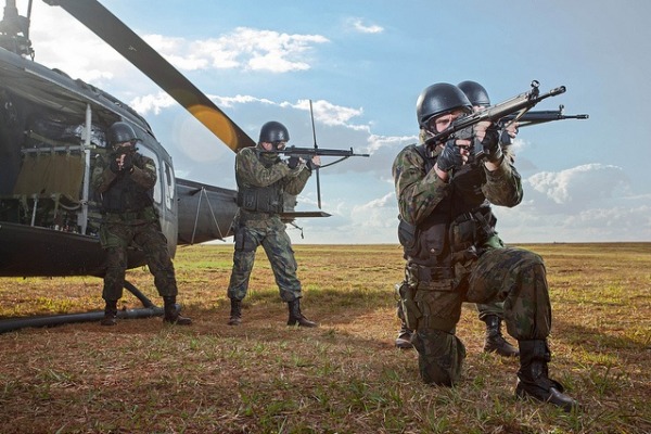 É possível conhecer mais do trabalho dos militares de Infantaria da FAB 