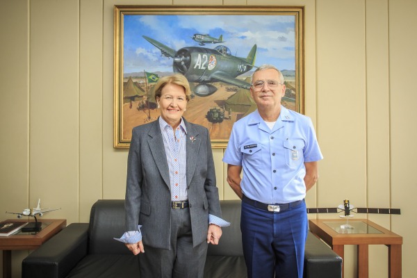 Senadora Ana Amélia (PP-RS) em visita institucional