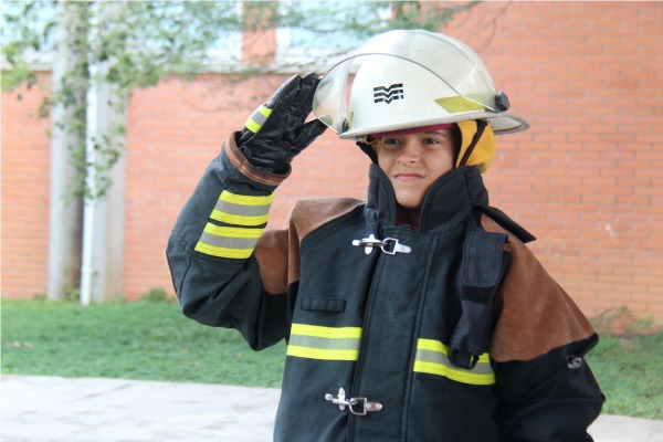 Instrução foi ministrada pelos bombeiros da FAB que assistem o Aeroporto Internacional de Guarulhos