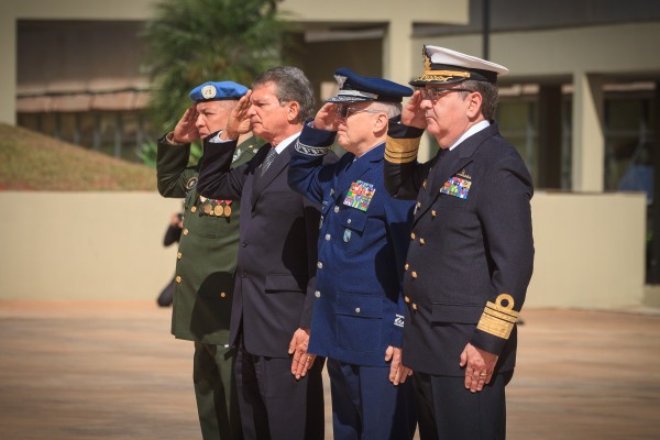 Autoridades prestaram homenagem aos militares mortos em operações de paz da ONU