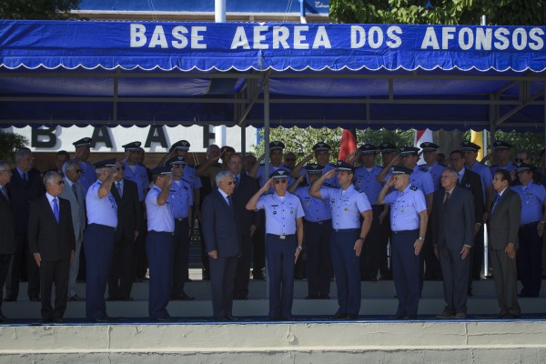 Evento foi realizado nesta terça-feira (12) e contou com  representação do momento histórico