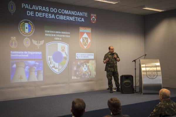 Exercício Guardião Cibernético está sendo coordenado pelo Comando de Defesa Cibernética do Exército Brasileiro