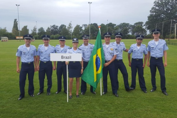 Atletas da FAB representam o Brasil entre 12 nações