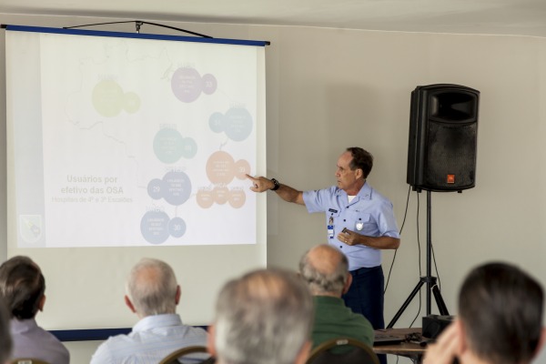 Velhas Águias receberam panorama sobre o Sistema de Saúde