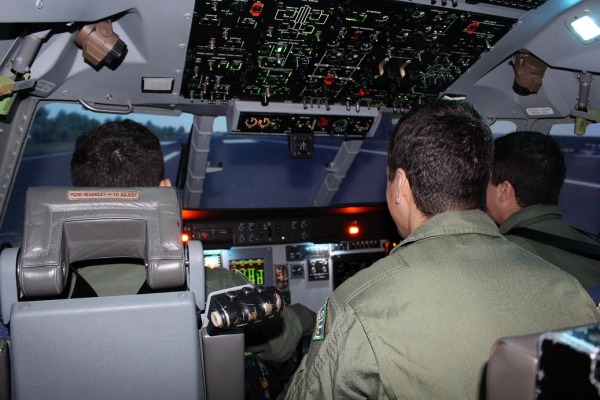 Simulação teve apoio do Centro de Computação da Aeronáutica de São José dos Campos