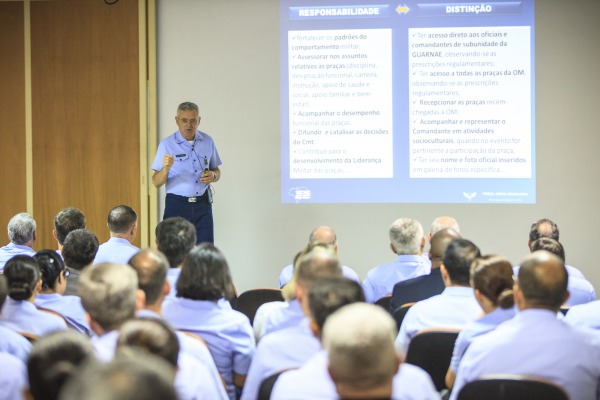 Comandante da FAB apresentou aspectos da função de Graduado-Master