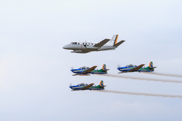 Evento recriou o primeiro voo da aeronave, que aconteceu em 22 de outubro 1968