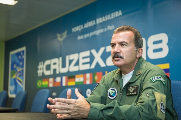 Brigadeiro Medeiros, Comandante da Ala 10 e Diretor da CRUZEX 2018, traz mais detalhes do exercício que começa no dia 18