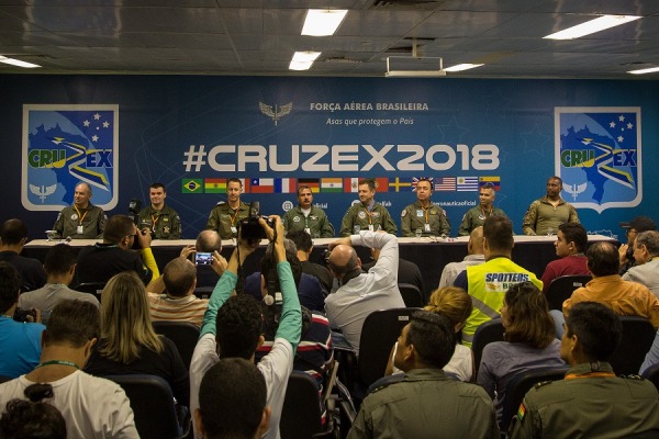 Profissionais de imprensa puderam tirar dúvidas sobre a CRUZEX 2018