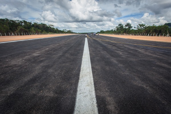 Pista no Distrito de Moura foi ampliada