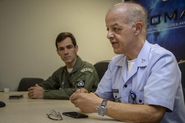 Major-Brigadeiro Mangrich explica complexidade da missão