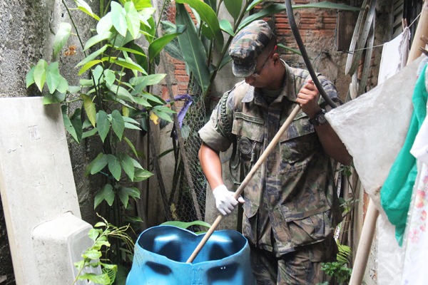 Cem soldados da Base Aérea de São Paulo participam, até 31 de maio, do projeto Forças Armadas contra as Arboviroses