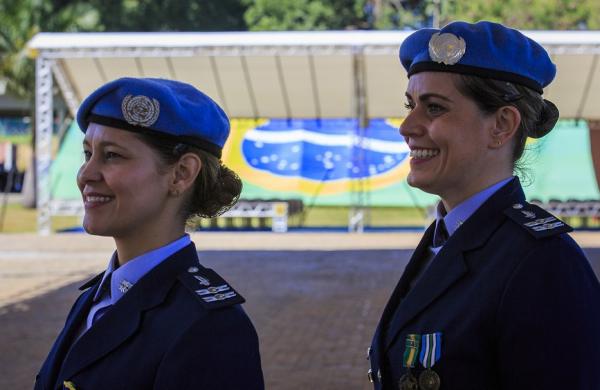 As oficiais da FAB participaram de missões da ONU no Sudão e no Sudão do Sul