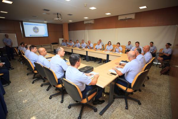 Os Graduados-Master participaram também de um almoço com o Comandante da Aeronáutica