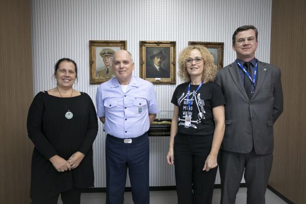 Encontro ocorreu na tarde desta sexta-feira (28) no Comando da Aeronáutica 