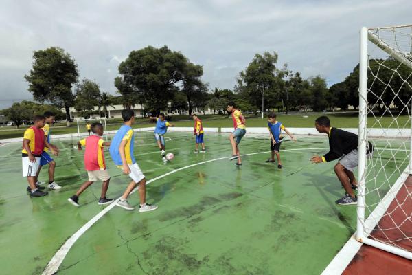 PROFESP do CINDACTA III leva esporte para 350 alunos