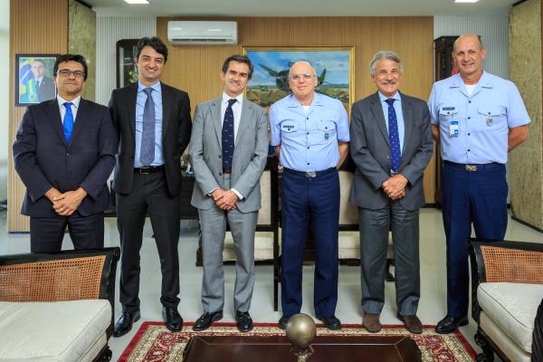 Encontro ocorreu na tarde desta quarta-feira (17/07) no Comando da Aeronáutica