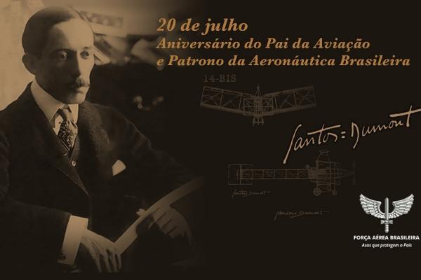 Material relembra história do brasileiro pioneiro na aeronáutica mundial