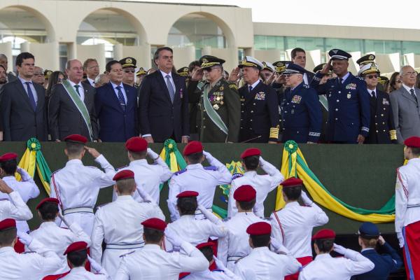 A solenidade aconteceu no Quartel-General do Exército, em Brasília (DF)