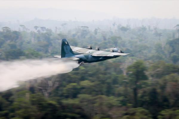 Aeronaves estão operando a partir de Porto Velho (RO)