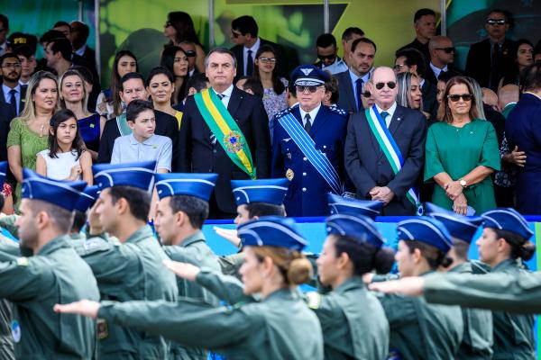 As comemorações contaram com passagens de aeronaves e estandes abertos ao público, dentre outras atrações