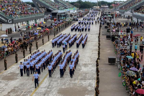 Confira como foi a participação do efetivo da Força Aérea Brasileira nas diversas cidades