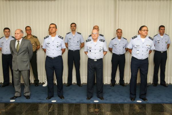 Cerimônia foi presidida pelo Comandante da Aeronáutica, Tenente-Brigadeiro Bermudez, e homenageou militares do efetivo