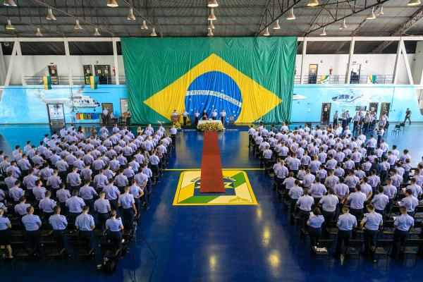 Comandante da Aeronáutica participou do evento, que aconteceu na Ala 1, em Brasília (DF)