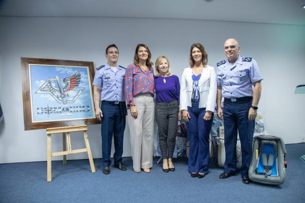 Sociedade dos Melhores Amigos da Aeronáutica realizou entrega de doações ao HFASP