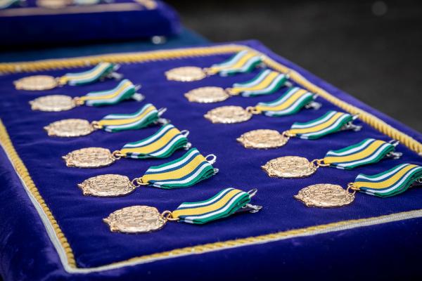 Durante cerimônia foi imposta a Medalha Mérito Estado-Maior Conjunto das Forças Armadas