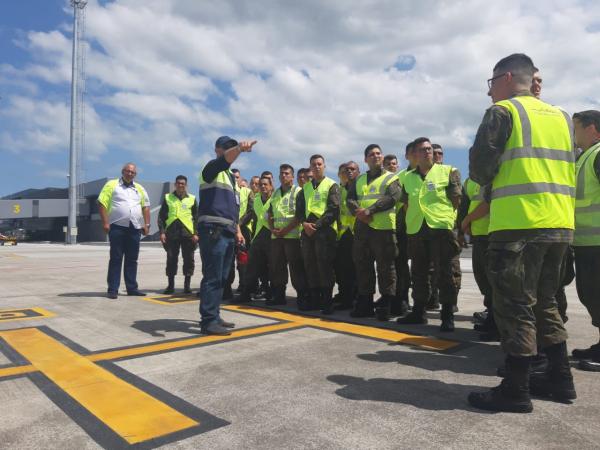 Atividade foi desenvolvida para atender as necessidades imediatas da administradora do aeroporto de Florianópolis