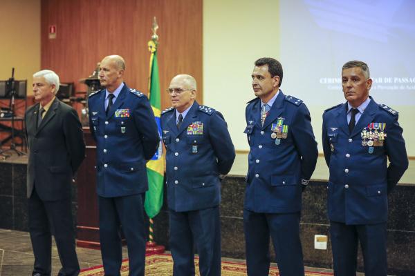 O Coronel Aviador Adolfo Aleixo da Silva Júnior assumiu a chefia do CENIPA nesta quinta-feira (13), em Brasília (DF)