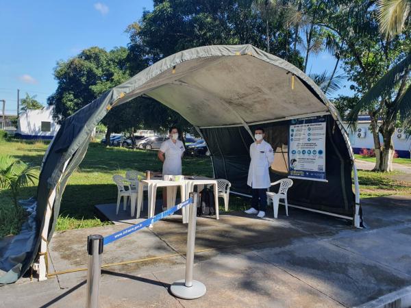 Hospital de Aeronáutica de Belém organiza setor especial para atender casos suspeitos de COVID-19