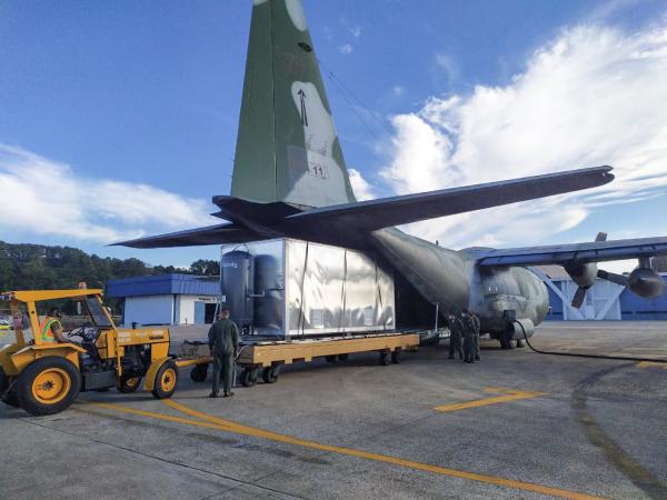 Os aparelhos serão utilizados no Hospital de Campanha que está montado na capital de Roraima