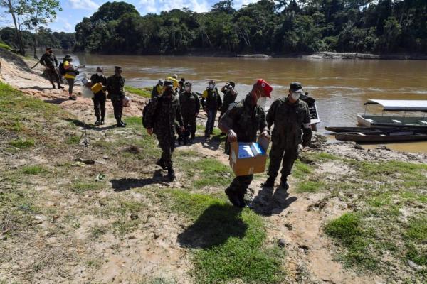 Profissionais da área de saúde do Hospital Central da Aeronáutica participaram de missão na região do Vale do Javari