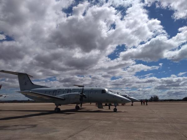 Duas aeronaves, dos Esquadrões Guará e Cobra, cumpriram as missões nesta semana