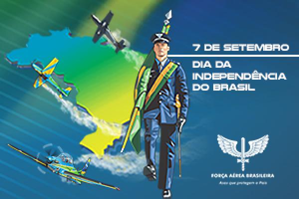 Comandante da Aeronáutica, Tenente-Brigadeiro do Ar Antonio Carlos Moretti Bermudez, envia mensagem em reverência aos 198 anos de Independência do Brasil