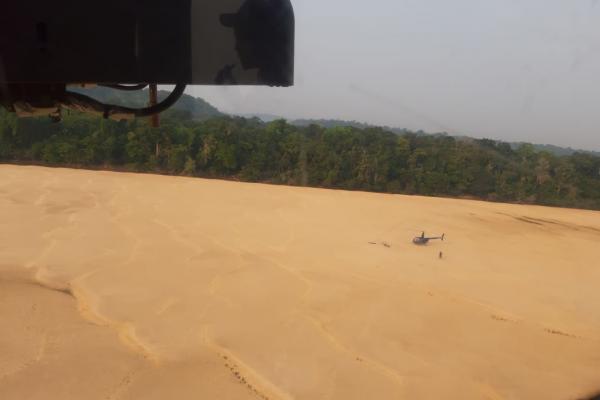 As técnicas foram usadas pelo Esquadrão Pelicano na busca de um helicóptero que havia decolado da cidade de Jacareacanga (PA) com destino a Itaituba (PA)