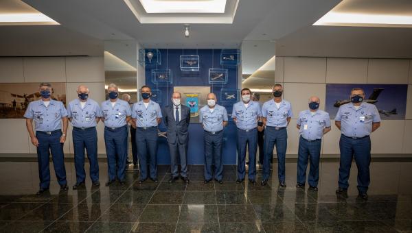 O encontro foi realizado nessa quarta-feira (7), no Comando da Aeronáutica, em Brasília (DF)