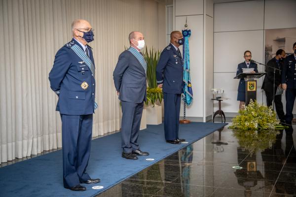 O evento foi presidido pelo Ministro da Defesa, Fernando Azevedo e Silva