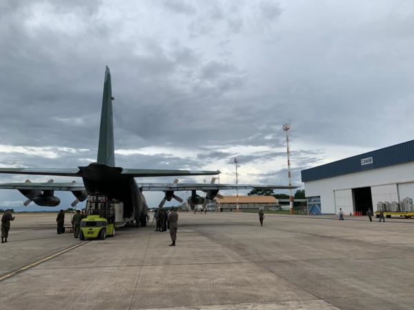 Aeronaves da FAB que atuam nas missões terão a capital do Brasil como centro de distribuição de voos