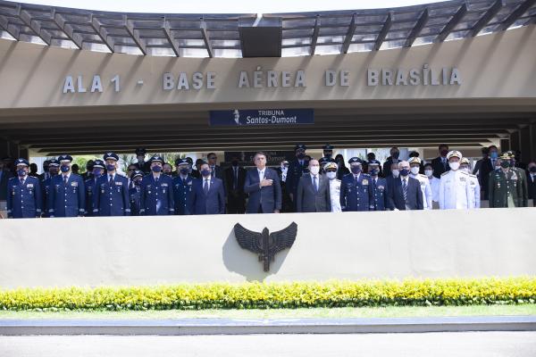 Presidente da República, Jair Bolsonaro, presidiu a solenidade, que foi realizada nesta quarta-feira (20)