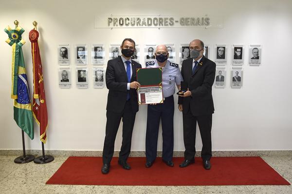 A medalha foi criada pela Associação Nacional do Ministério Público Militar (ANMPM) para as comemorações dos 100 anos do Ministério Público Militar